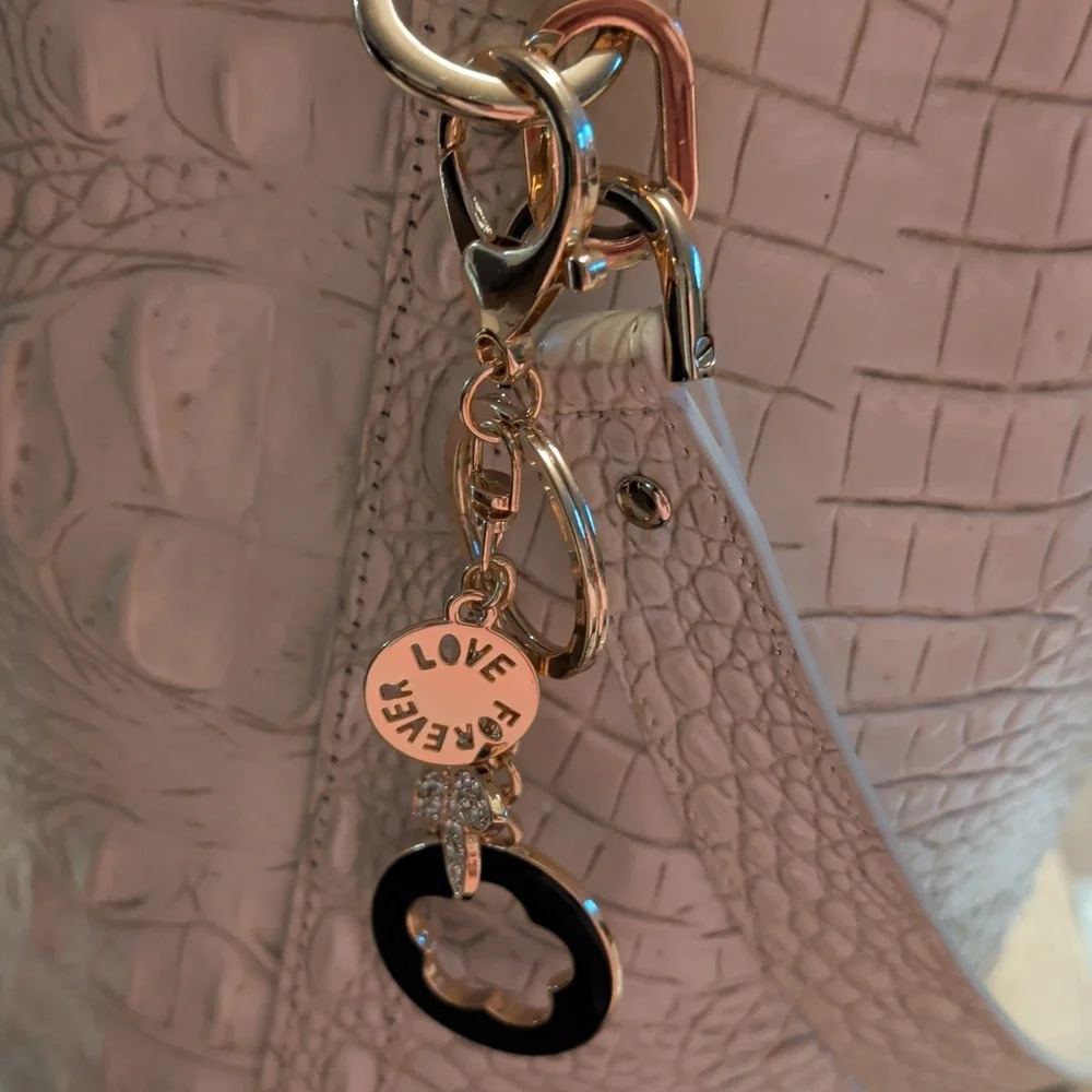 Flower Keychain Charm With Luxury Look